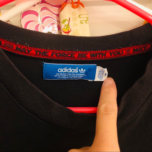 Adidas Star War tee size M Black - Picture 2 of 4